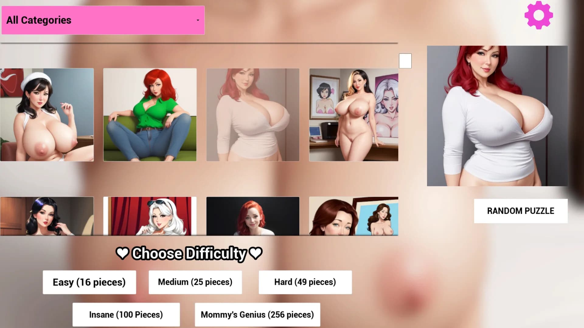 Big-Breasted Milky Mommies - Sex Puzzles görsel 3