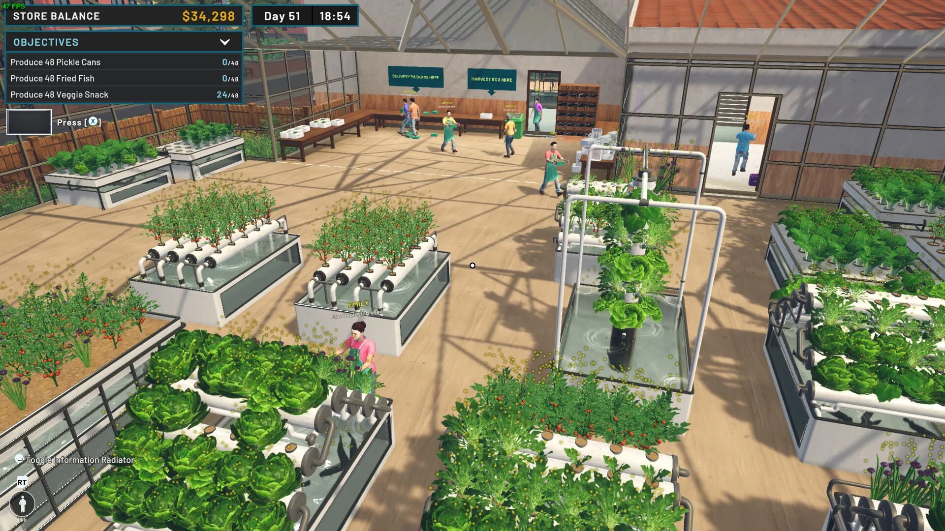 Hydroponics Farm & Store Simulator görsel 3