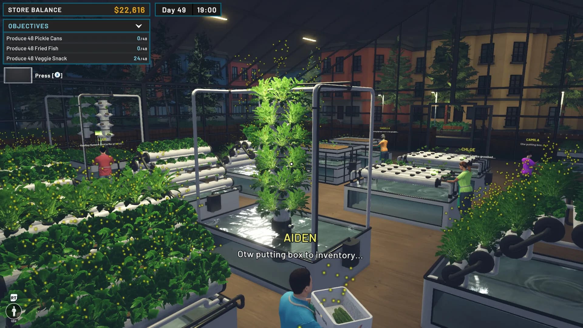 Hydroponics Farm & Store Simulator görsel 5