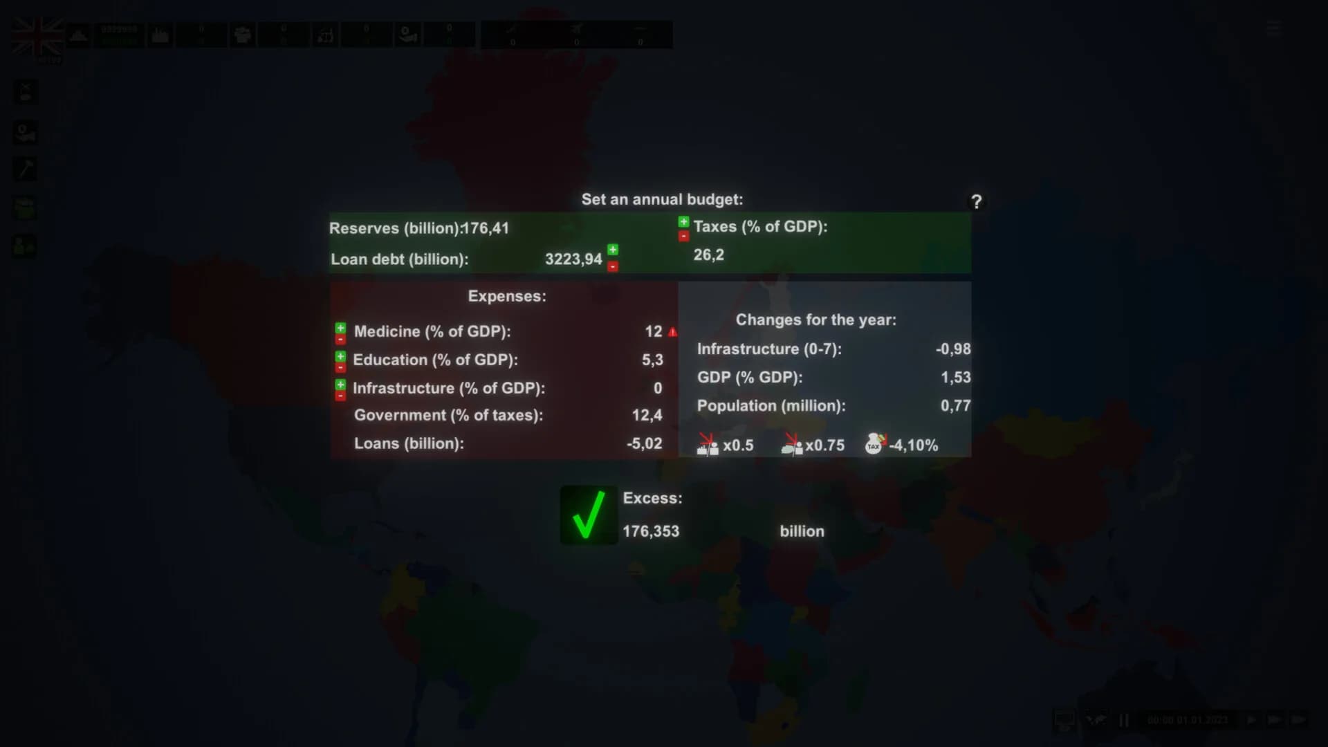 Simulator of Countries görsel 5