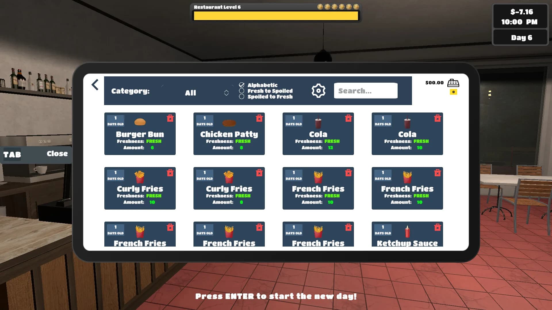 Restaurant Owner: Prologue görsel 4