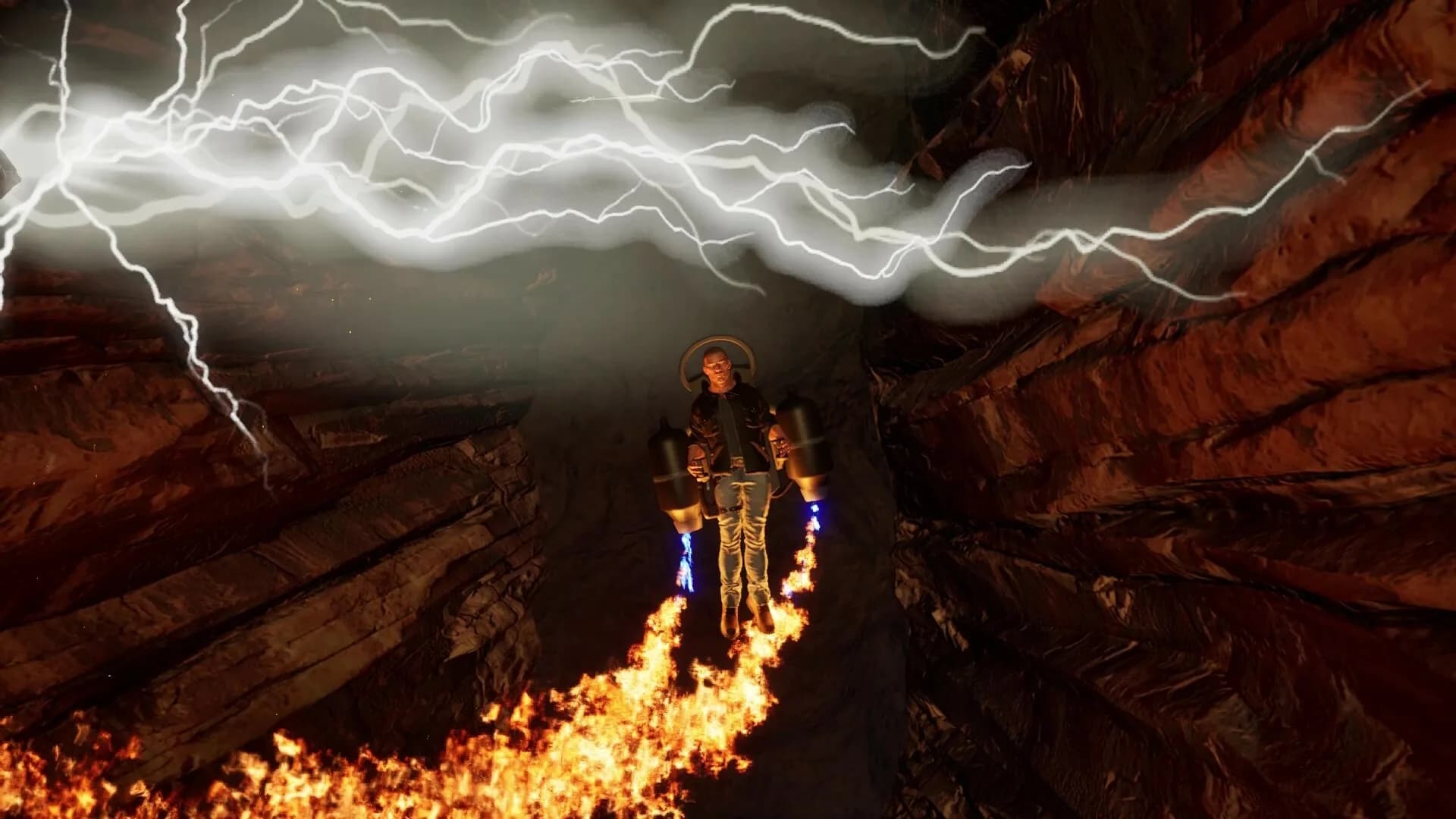 Game about jetpack fly görsel 8