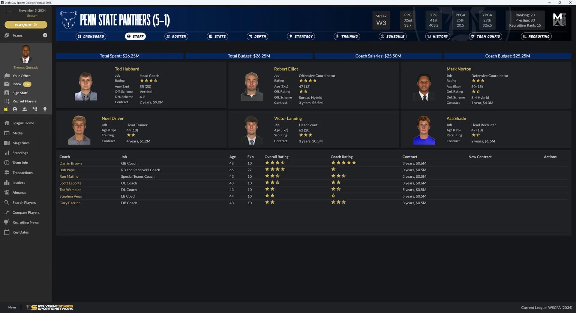 Draft Day Sports: College Football 2025 görsel 9