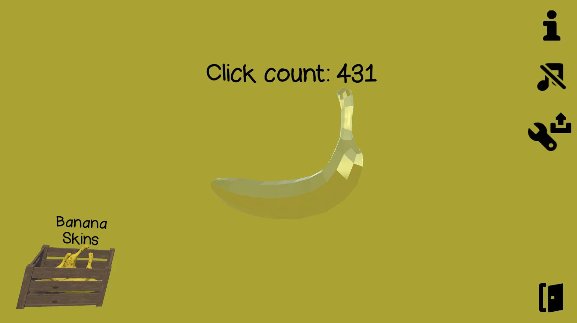 Banana 3D görsel 3