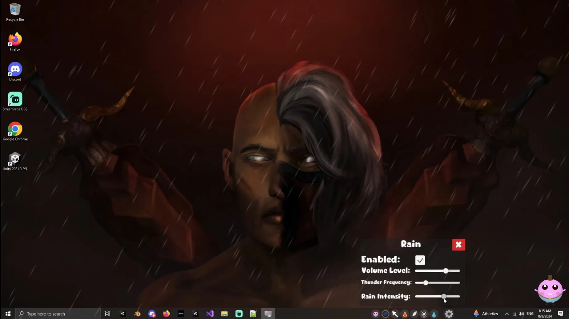 Cozy Desktop: Relaxing Weather and Atmosphere görsel 5