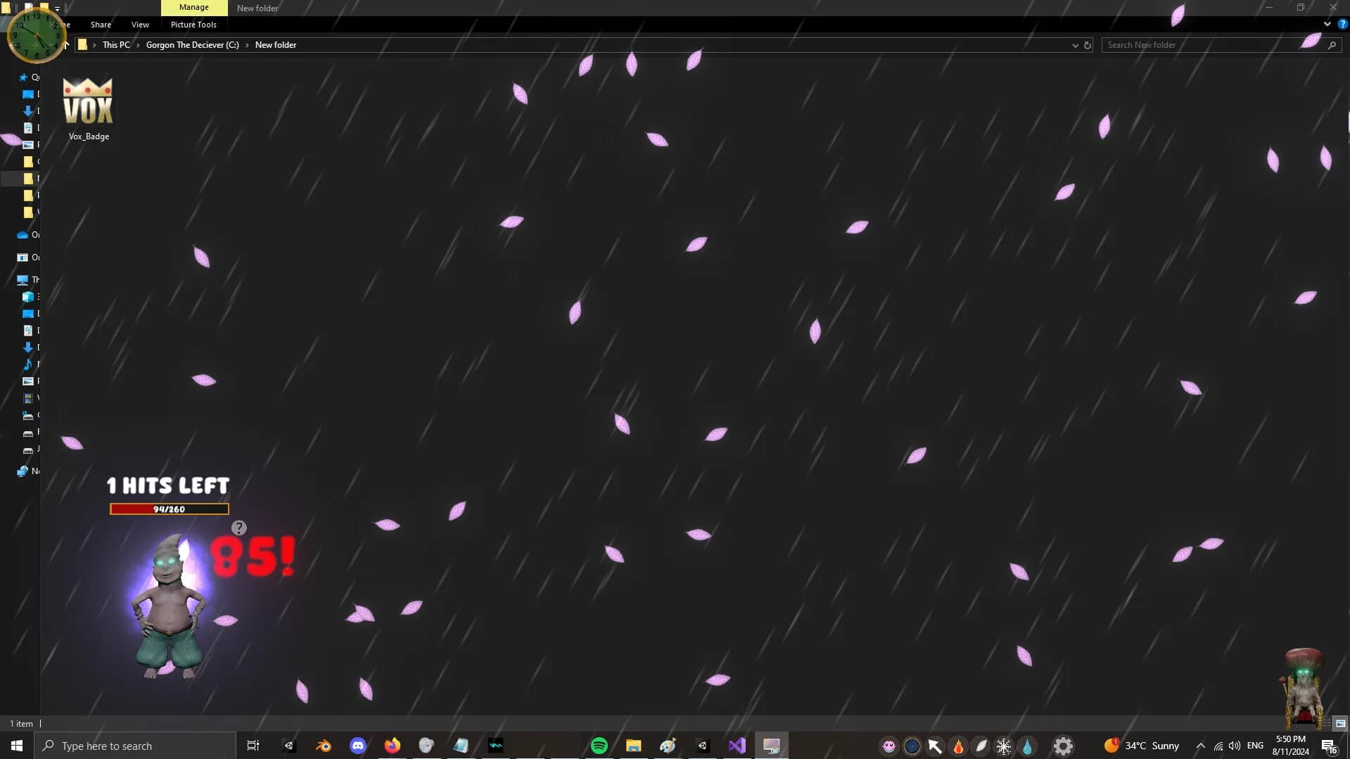Cozy Desktop: Relaxing Weather and Atmosphere görsel 6