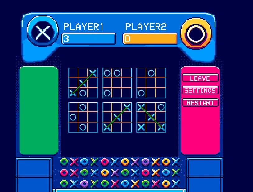 Tic Tac Toe World görsel 3