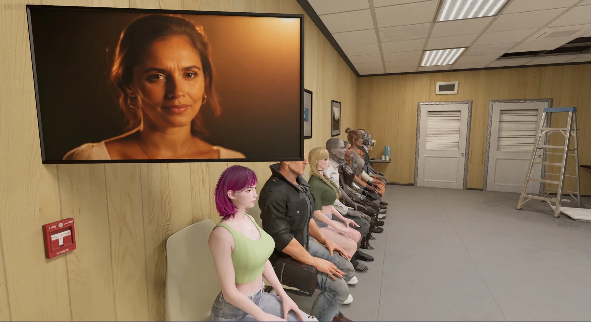 The Waiting Room - An Existential Simulation görsel 2