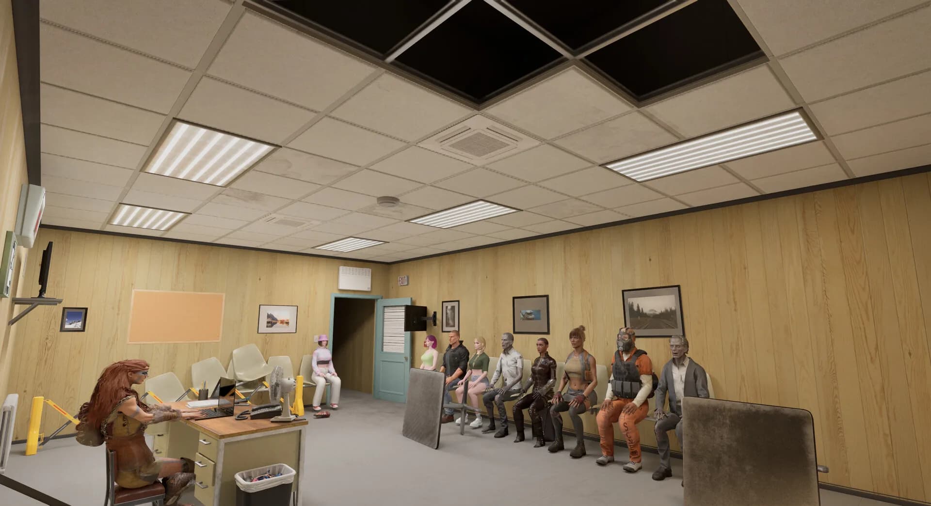 The Waiting Room - An Existential Simulation görsel 4