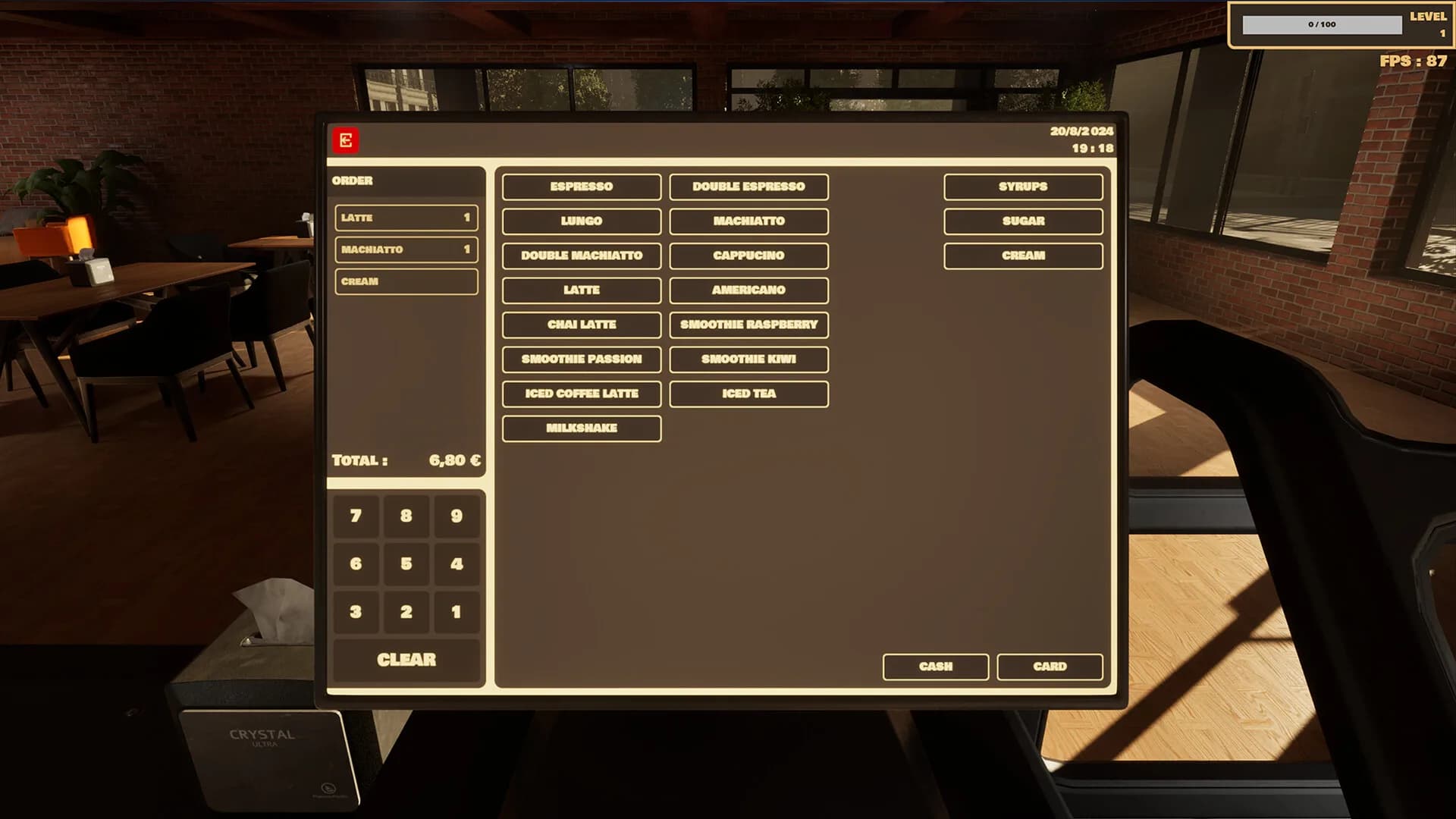 CoffeeShop Simulator görsel 4