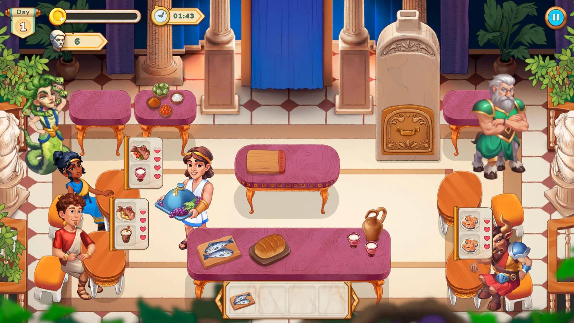Greek Kitchen Frenzy: Dionysus görsel 9