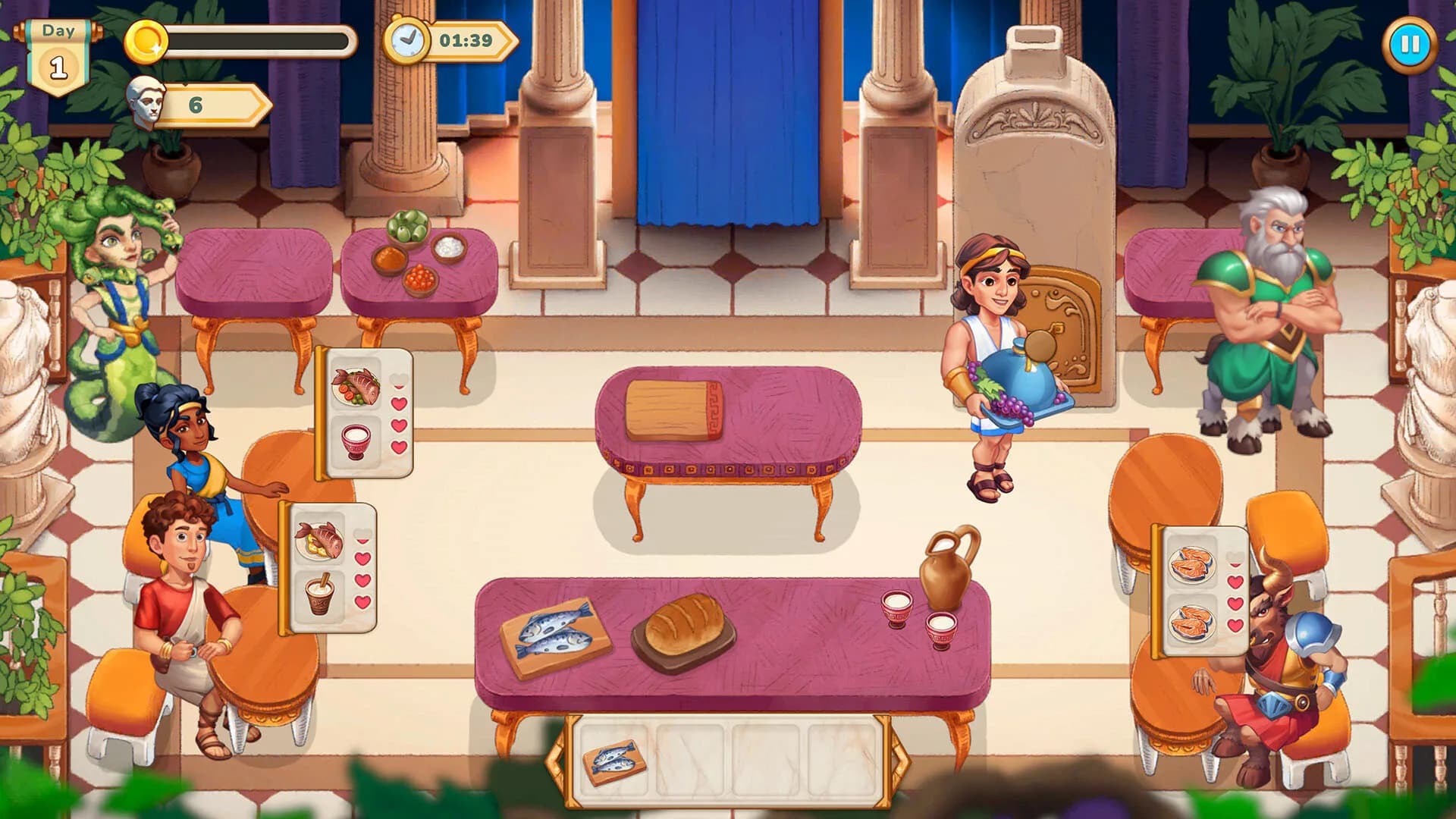 Greek Kitchen Frenzy: Dionysus görsel 10