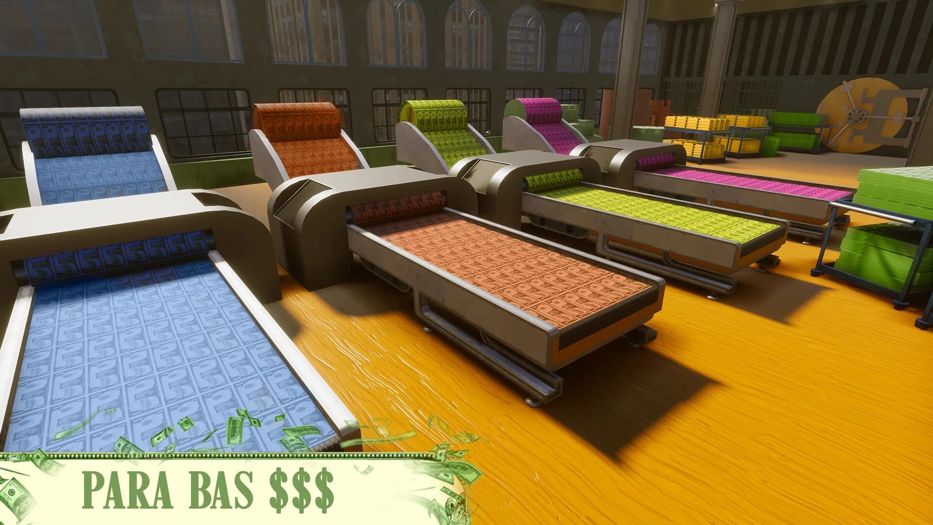 Para Basma Fabrikası 3D Tycoon💸 / Money Print Factory 3D Tycoon görsel 2