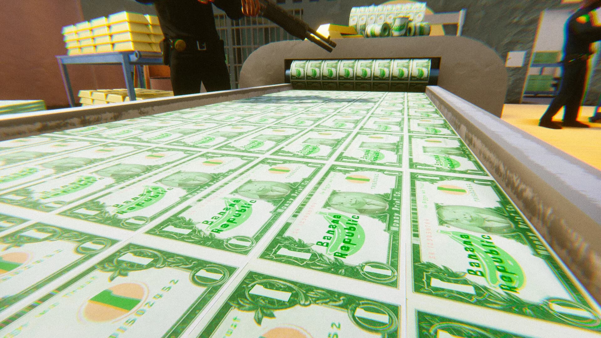 Para Basma Fabrikası 3D Tycoon💸 / Money Print Factory 3D Tycoon görsel 6