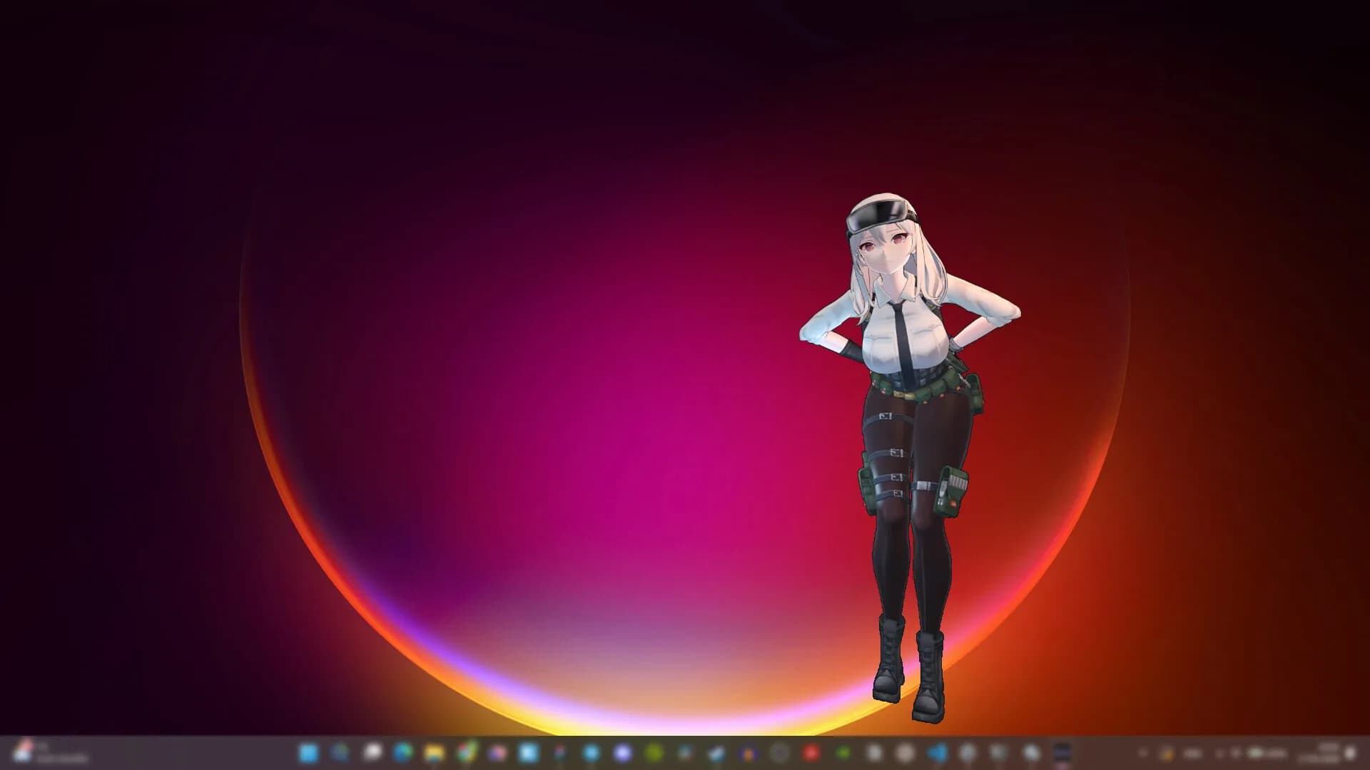 Desktop Waifu Defender görsel 2