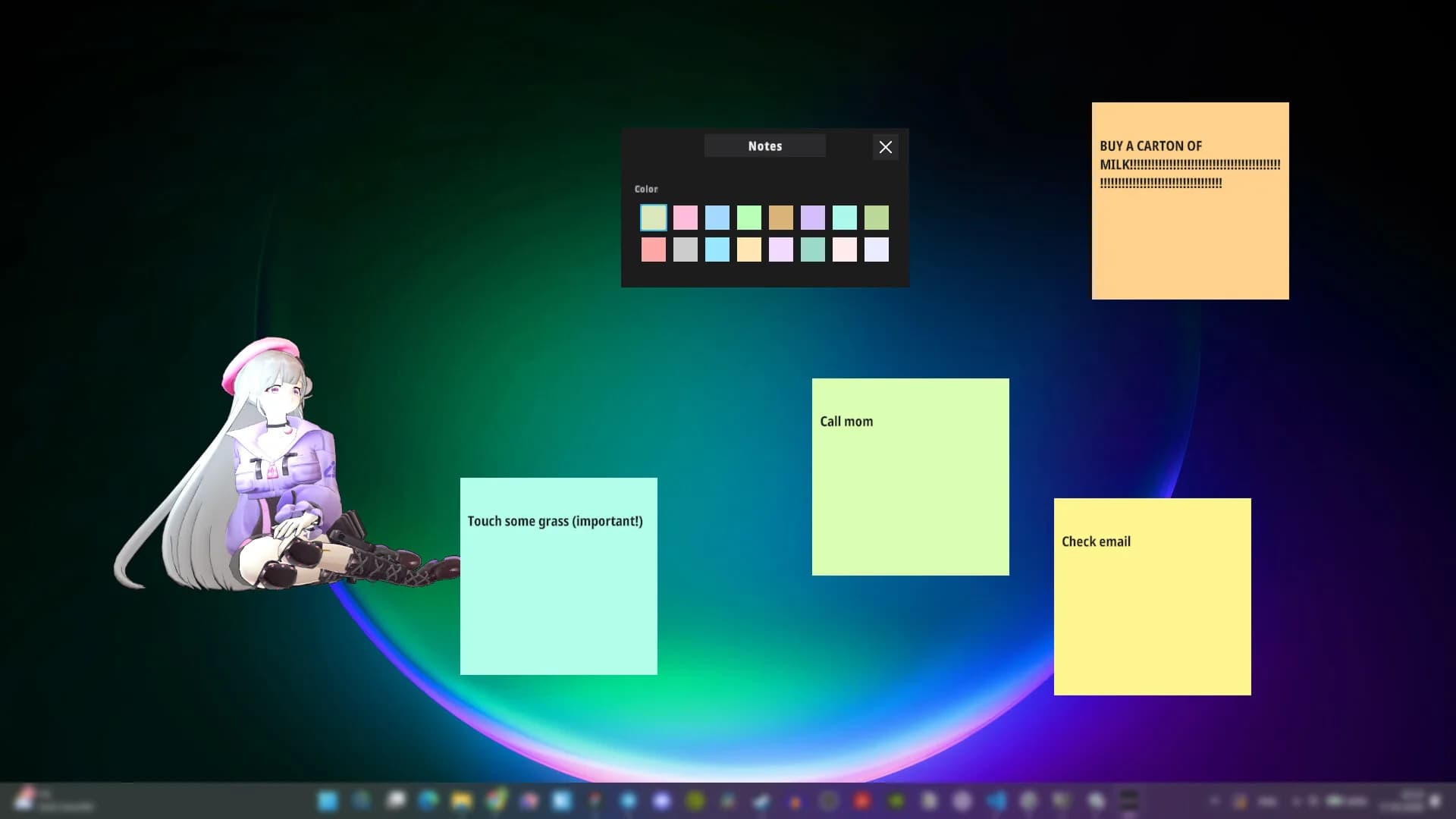 Desktop Waifu Defender görsel 7