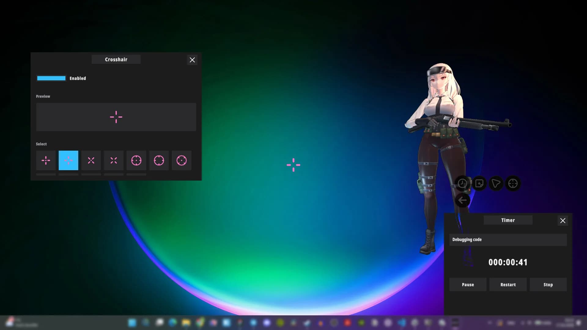 Desktop Waifu Defender görsel 8