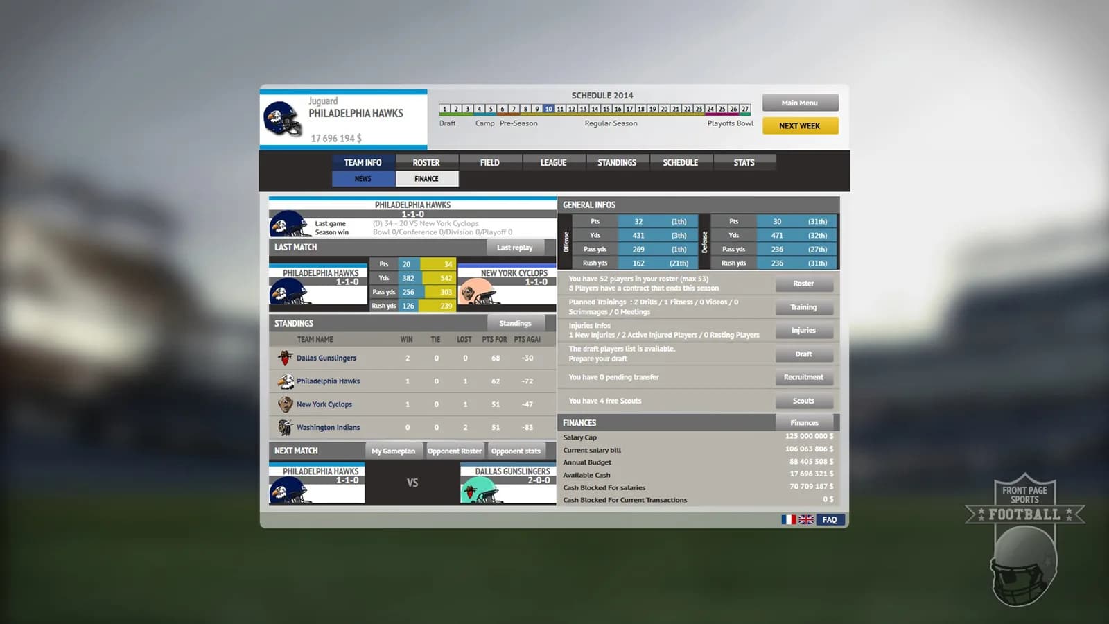 Front Page Sports Football görsel 4