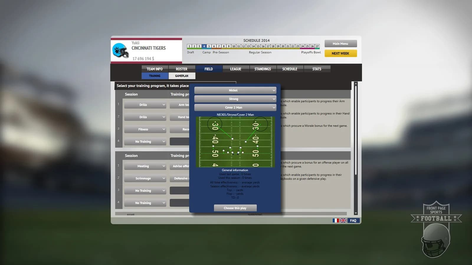 Front Page Sports Football görsel 6