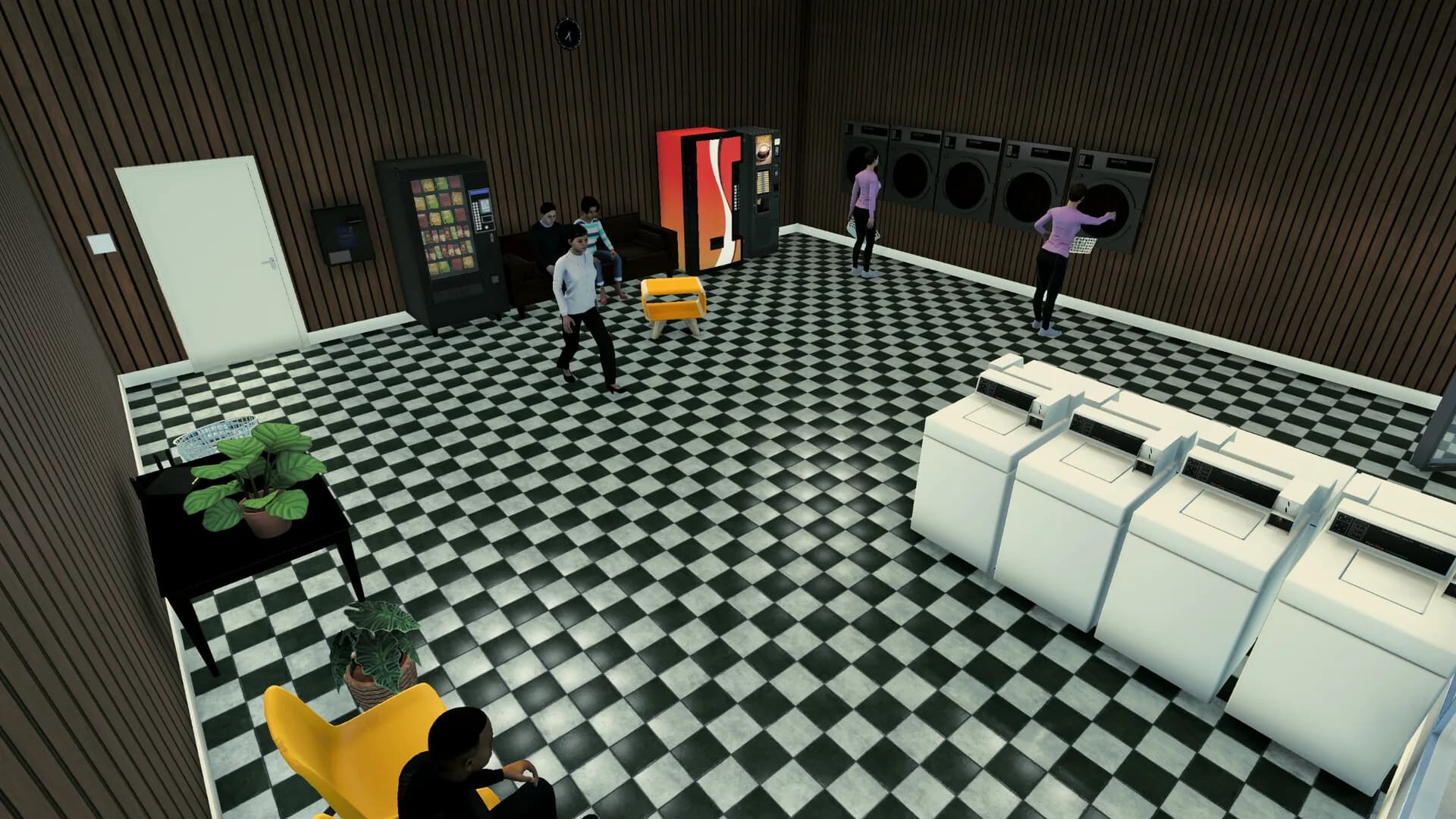 Laundromat Simulator görsel 2