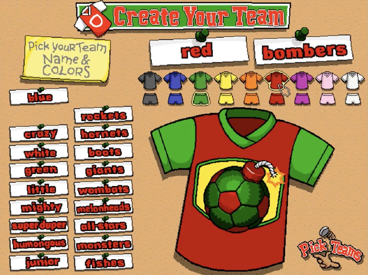 Backyard Soccer '98 görsel 2