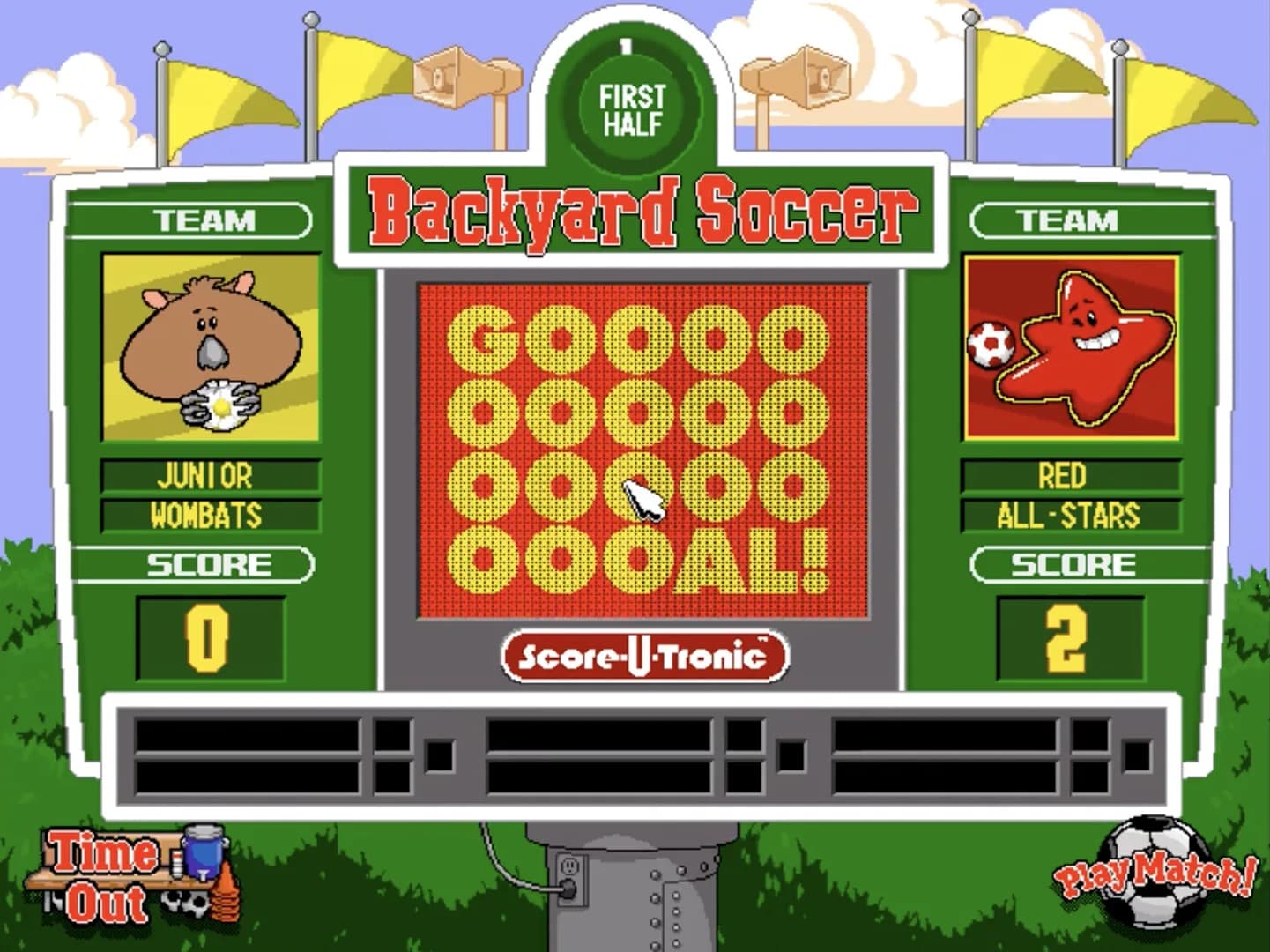 Backyard Soccer '98 görsel 5