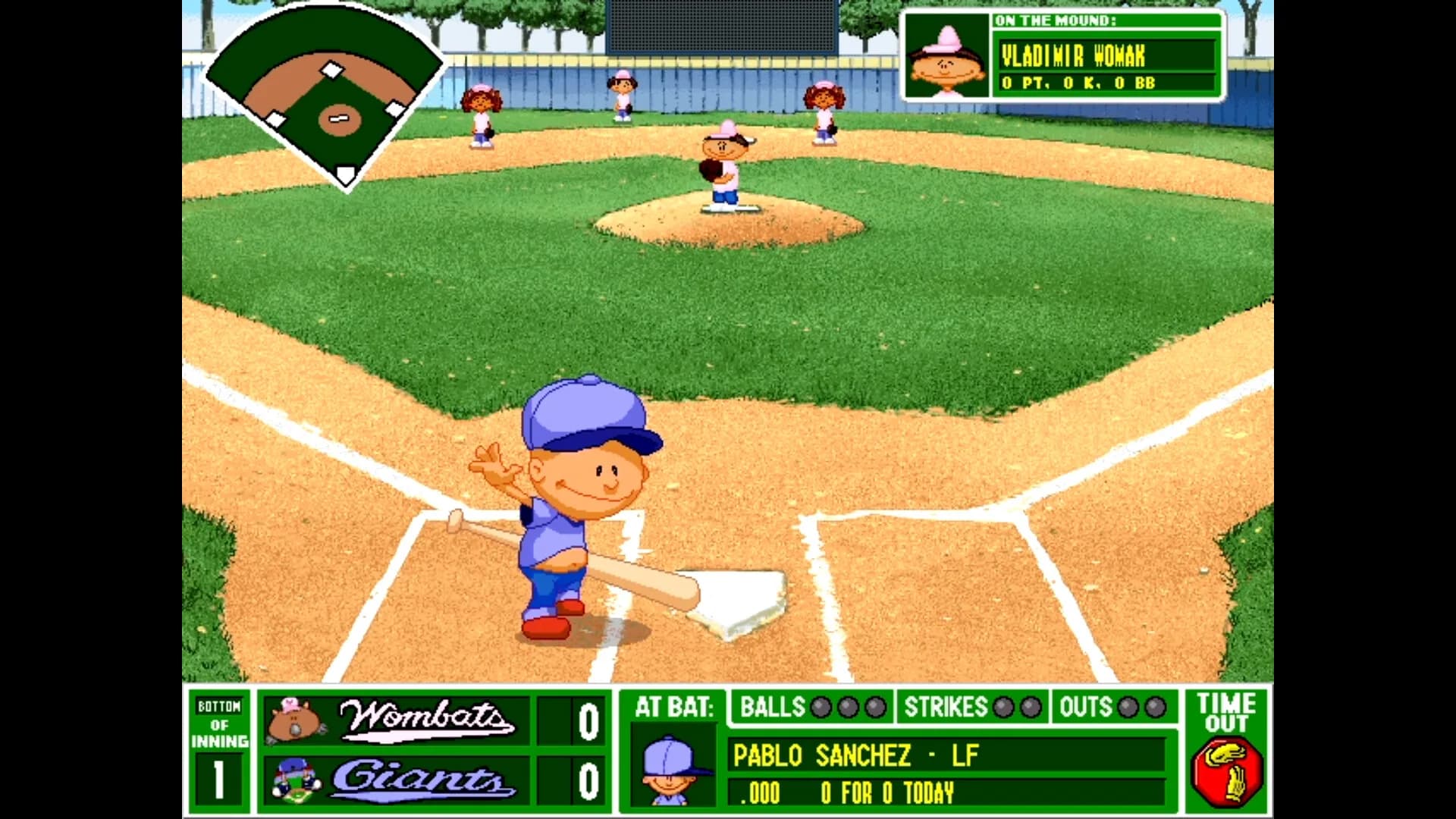 Backyard Baseball '97 görsel 2