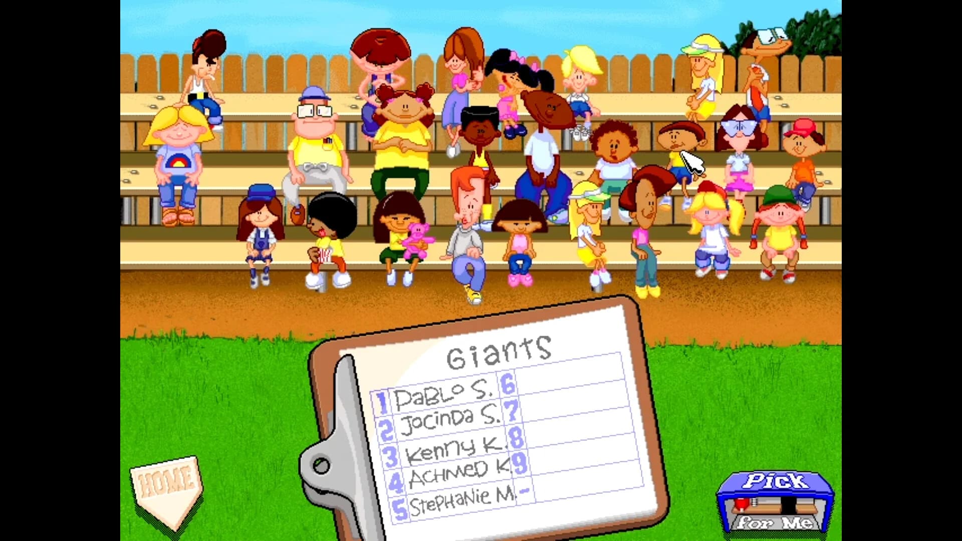 Backyard Baseball '97 görsel 5