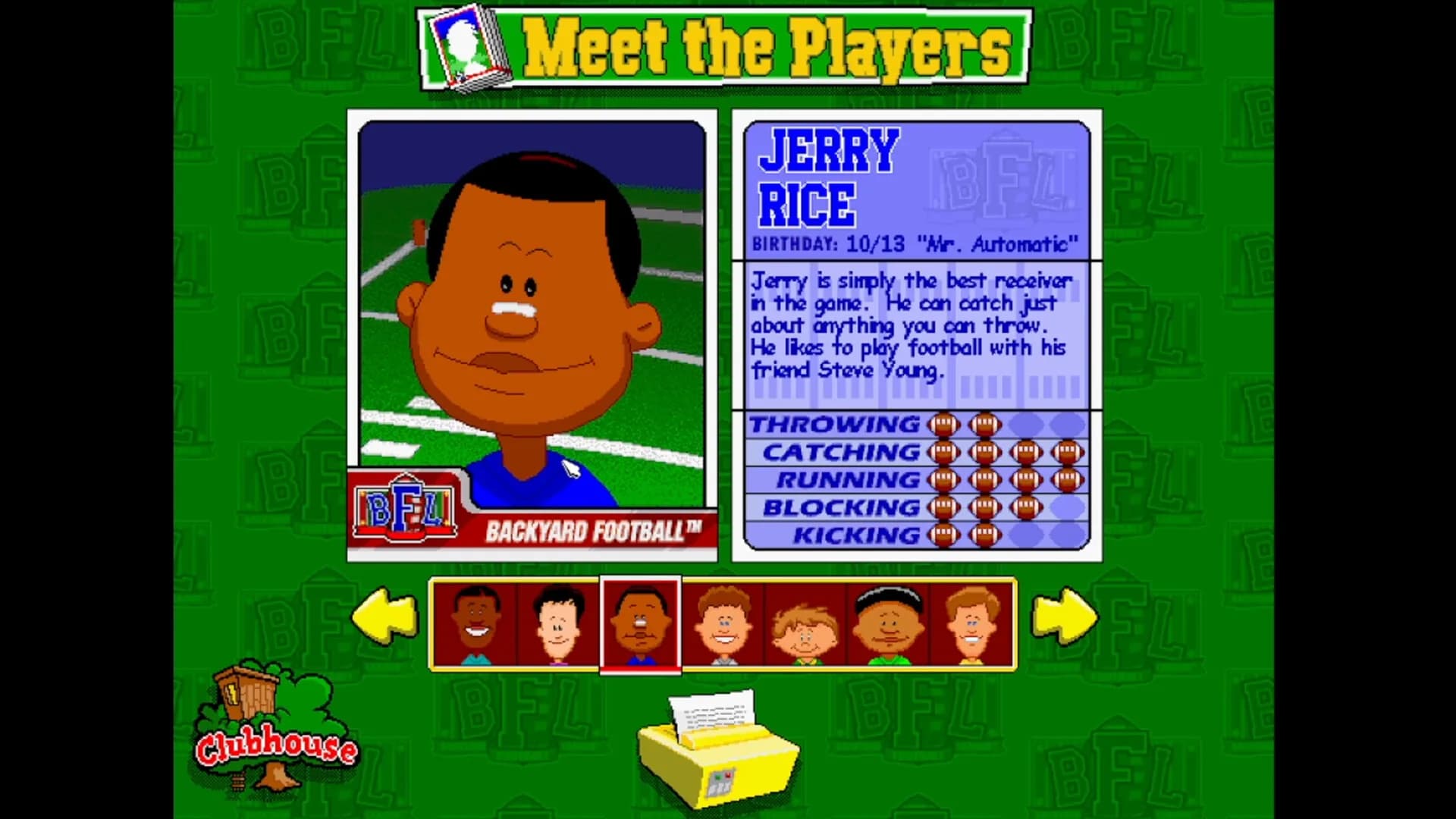 Backyard Football '99 görsel 5