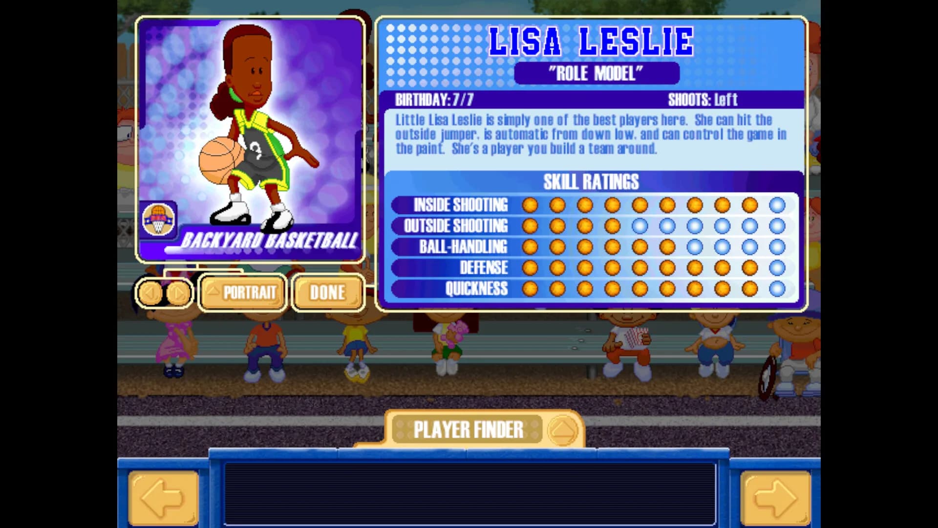 Backyard Basketball '01 görsel 2
