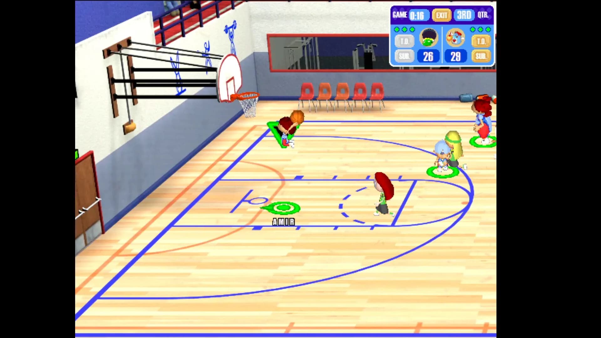 Backyard Basketball '01 görsel 3