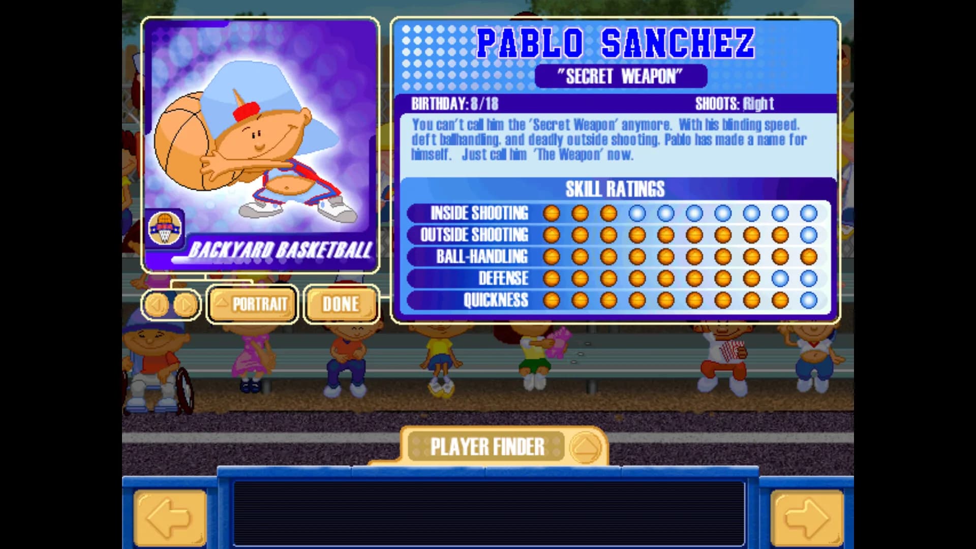 Backyard Basketball '01 görsel 4