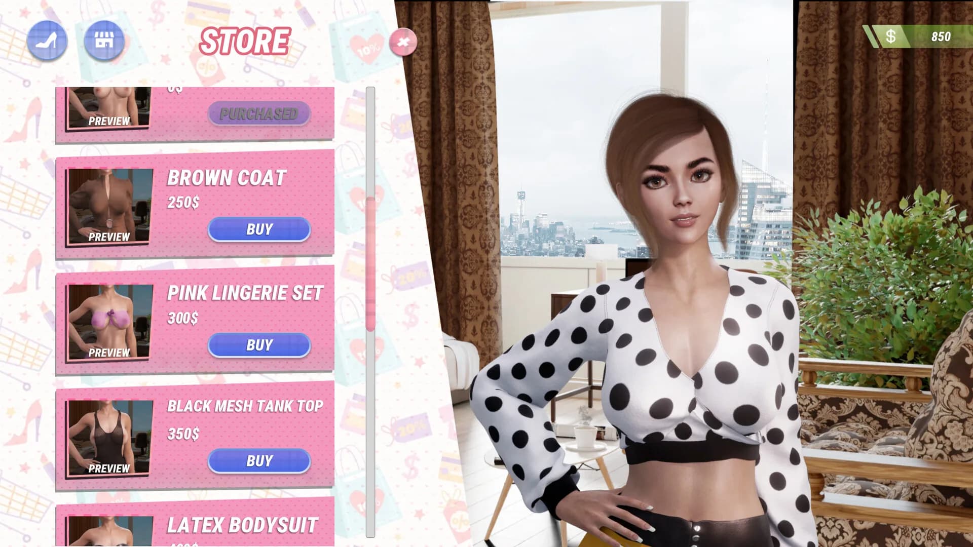 SEX Amnesia - Lover Sim 🔞 görsel 11