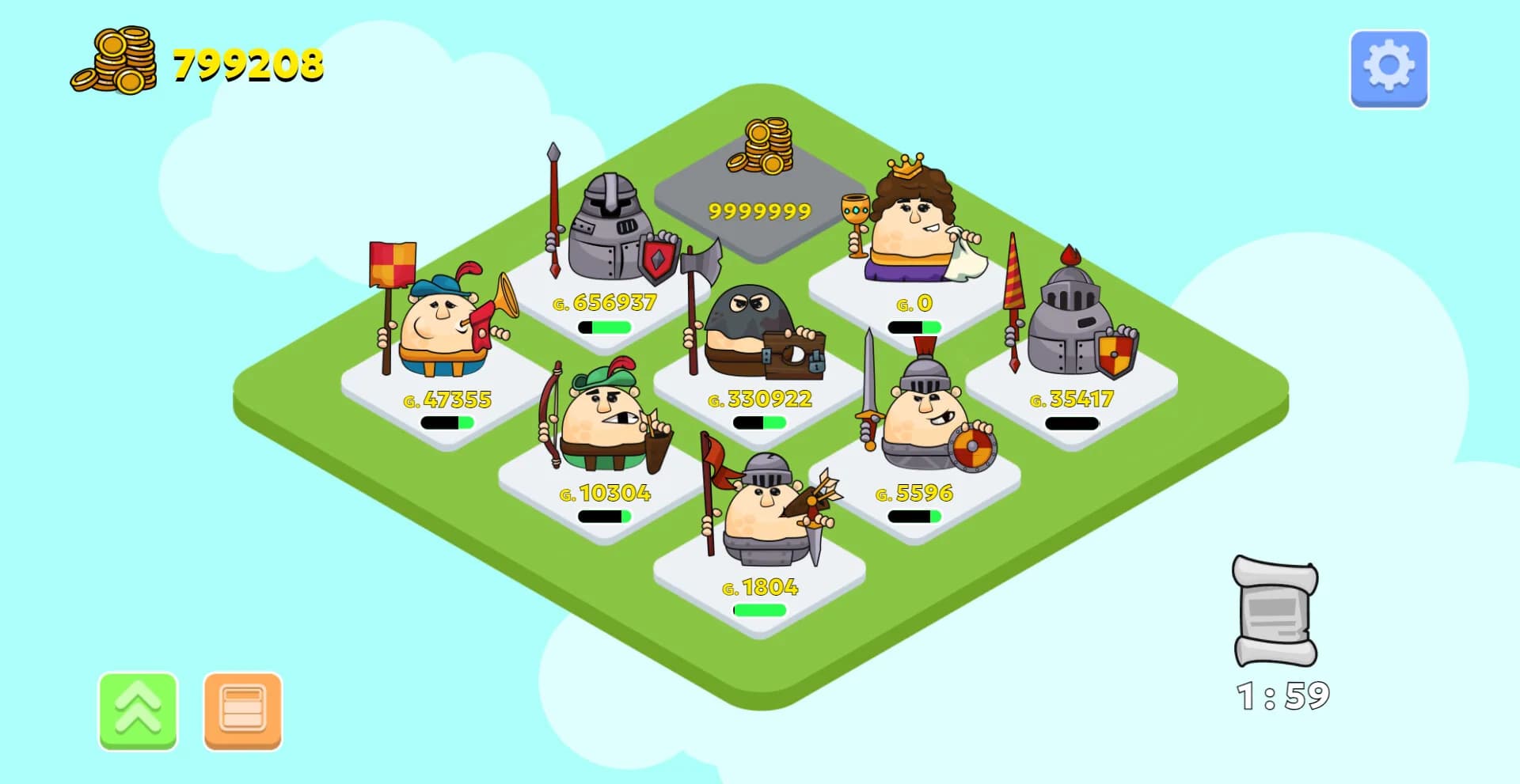 Medieval Heroes Gold Hunt görsel 6