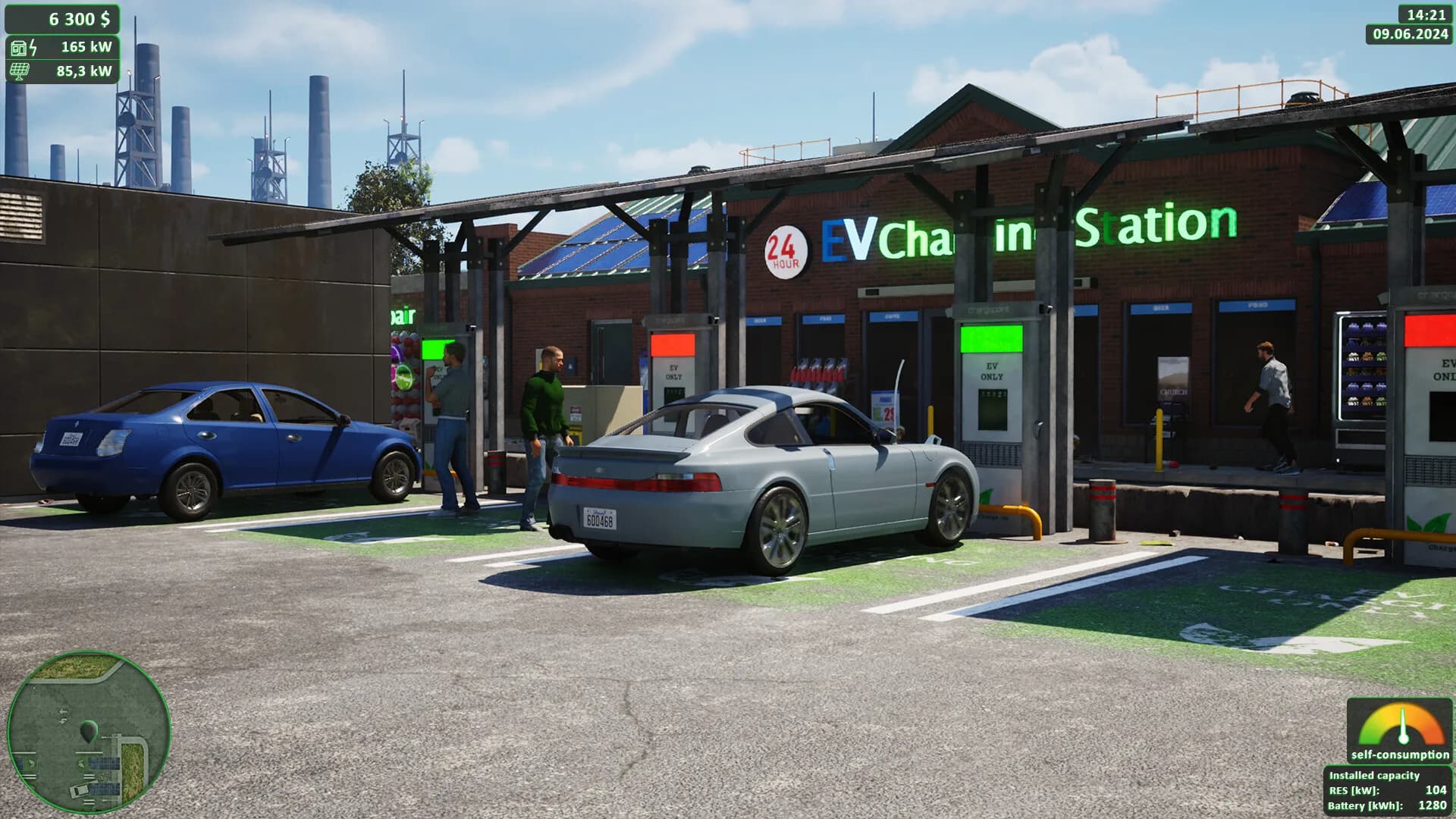 EV Station Simulator görsel 3