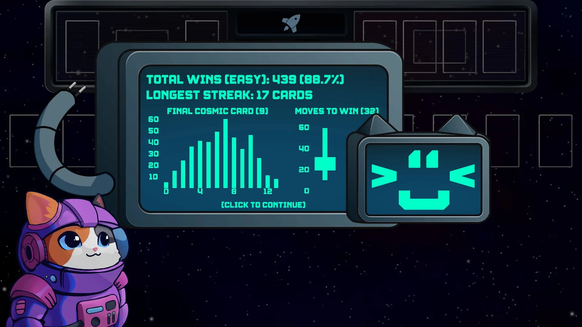 Space Cat Solitaire görsel 5