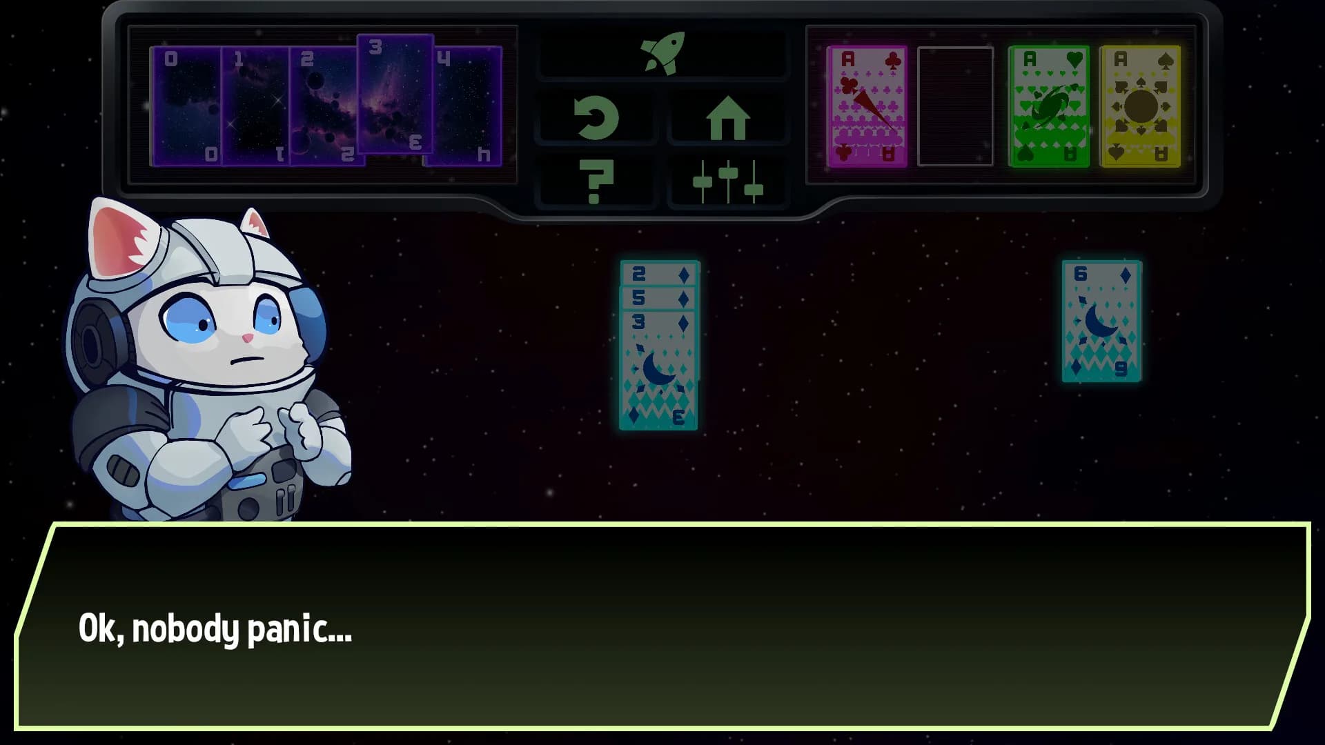 Space Cat Solitaire görsel 9