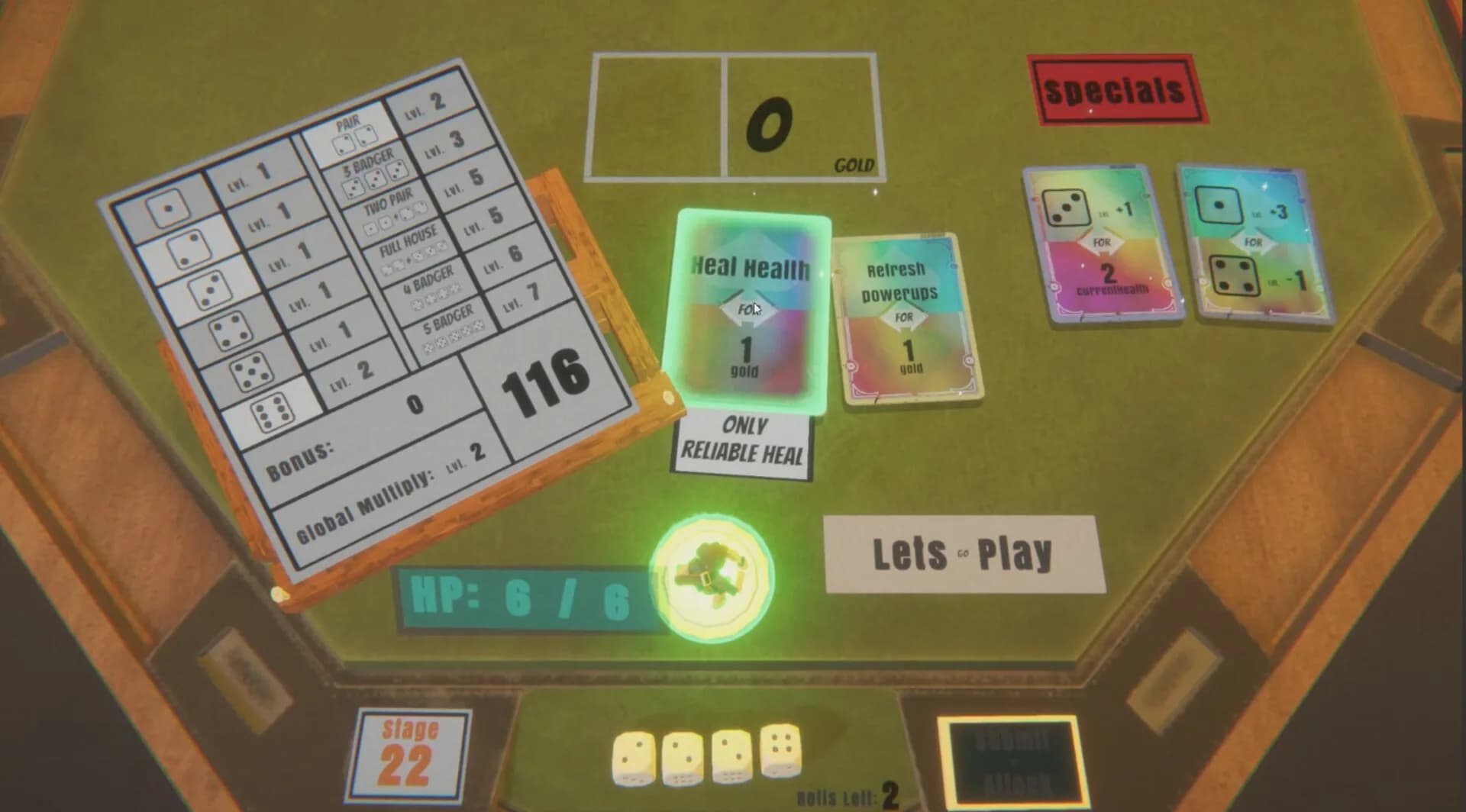 Tesserarii: The Dice Rolling Roguelike görsel 5