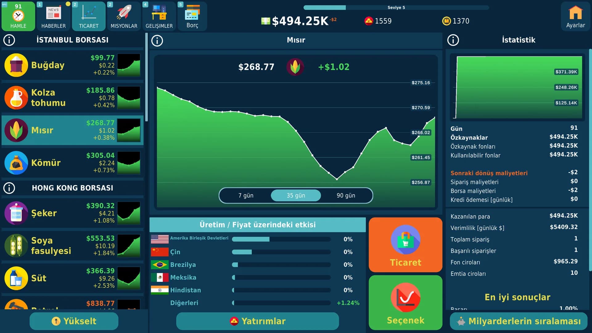 Stock Exchange Game görsel 4