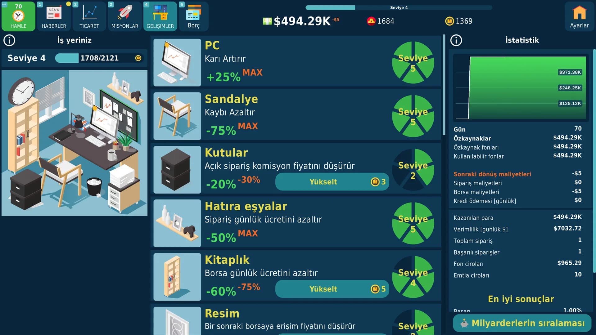 Stock Exchange Game görsel 5