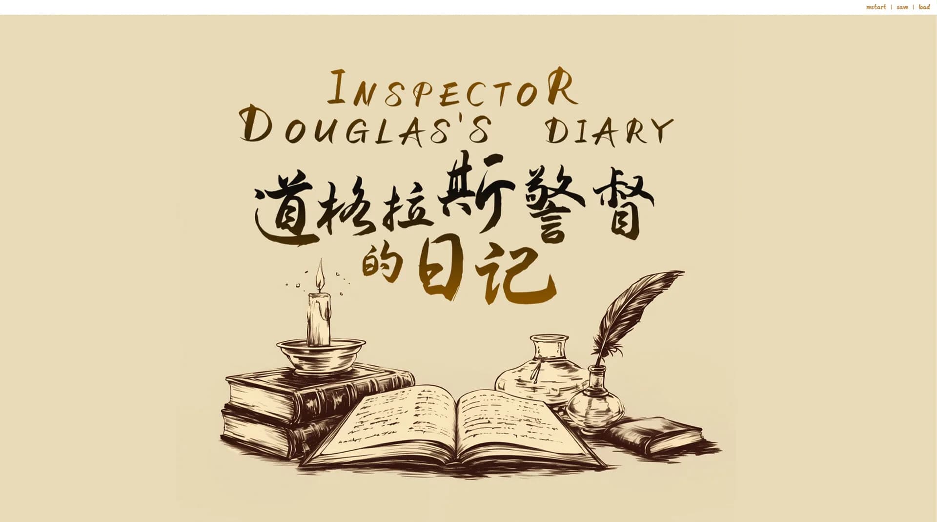 《道格拉斯警督的日记》 görsel 3