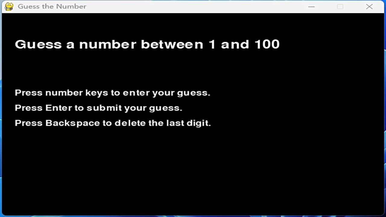 Mini Game：Guess numbers görsel 5