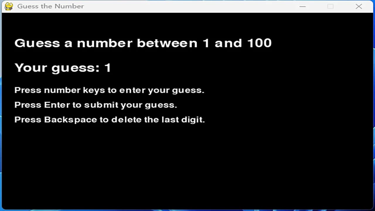 Mini Game：Guess numbers görsel 6