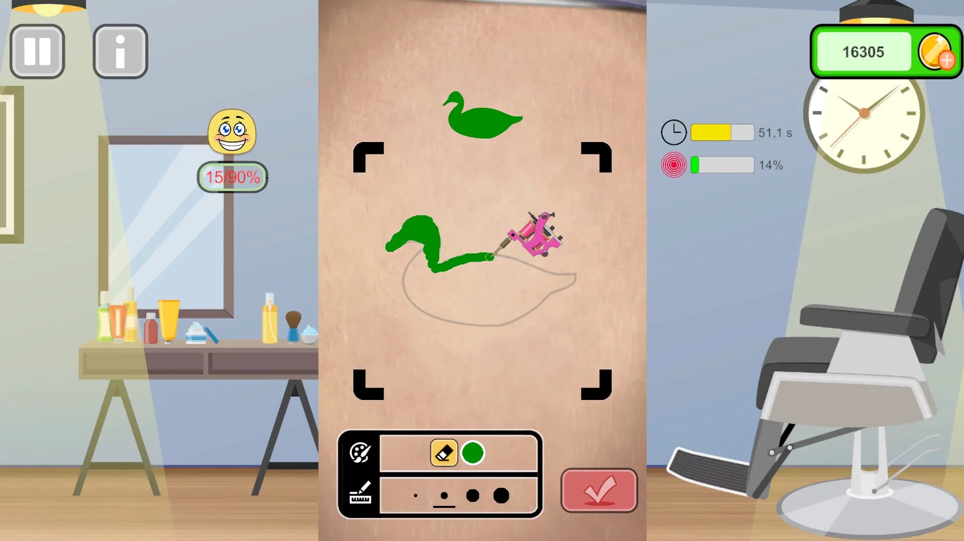 Tattoo Studio Simulator görsel 5