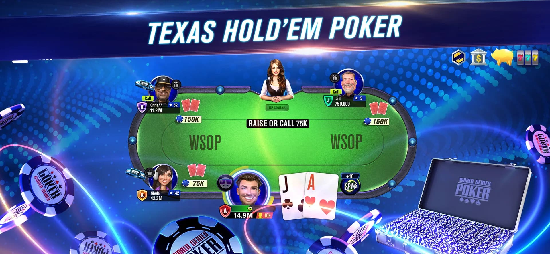 World Series of Poker Game - WSOP görsel 2