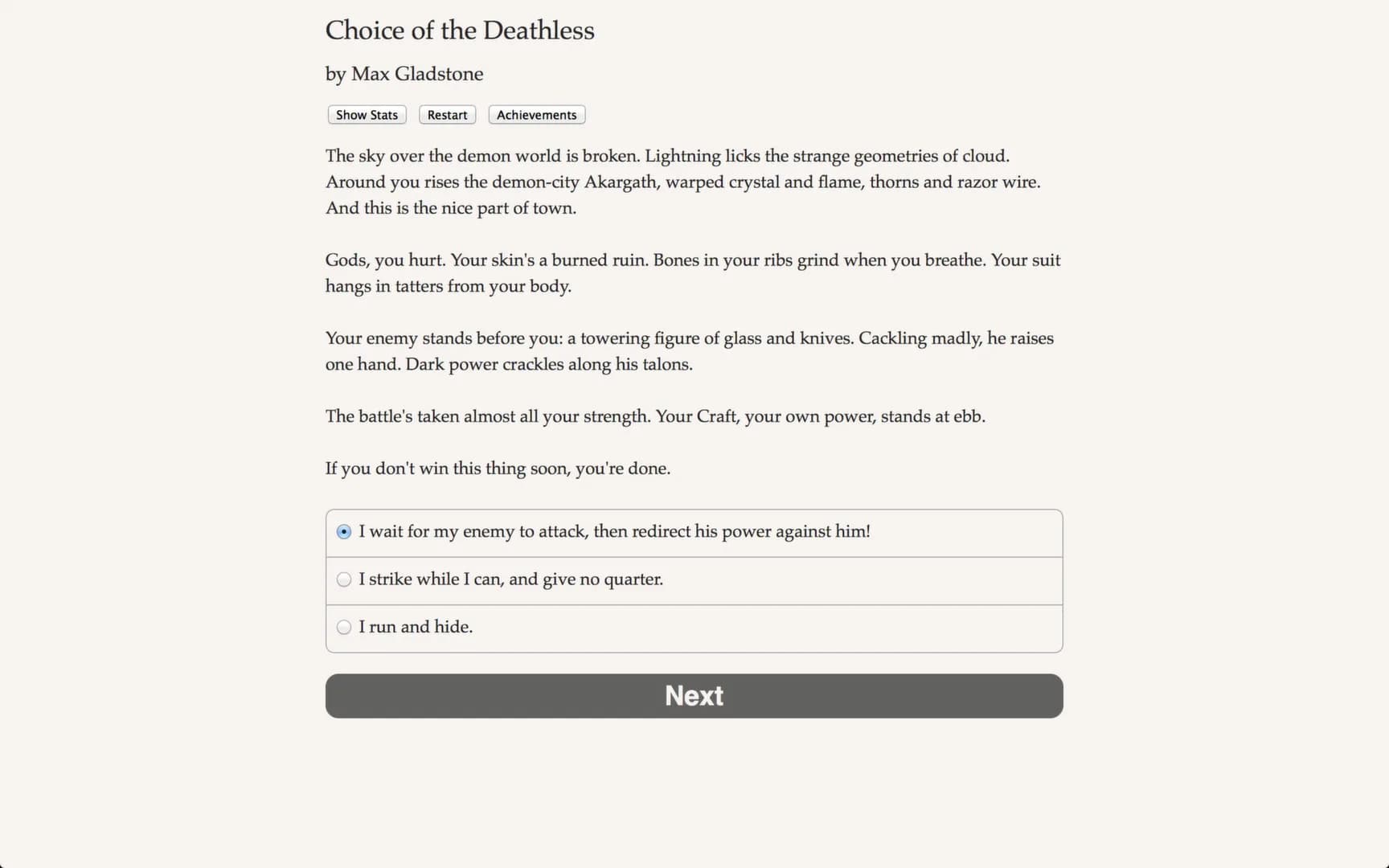 Choice of the Deathless görsel 2