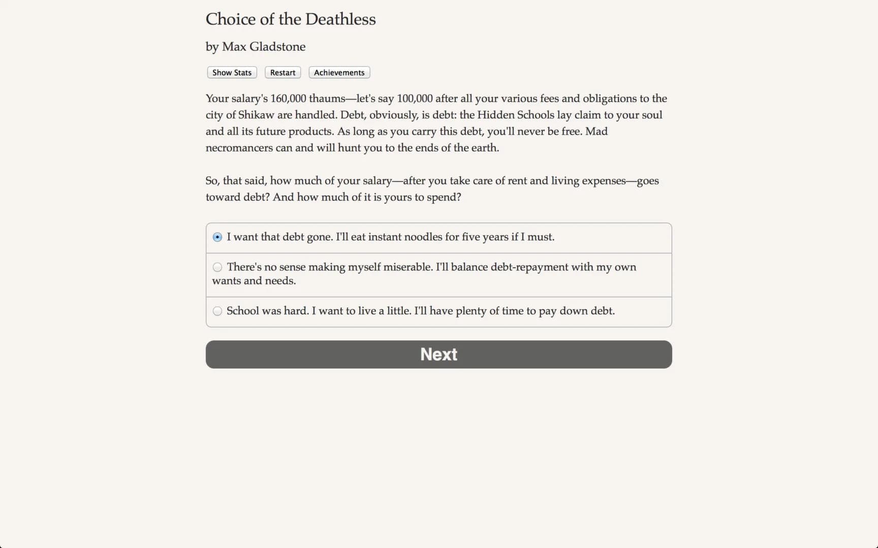Choice of the Deathless görsel 3