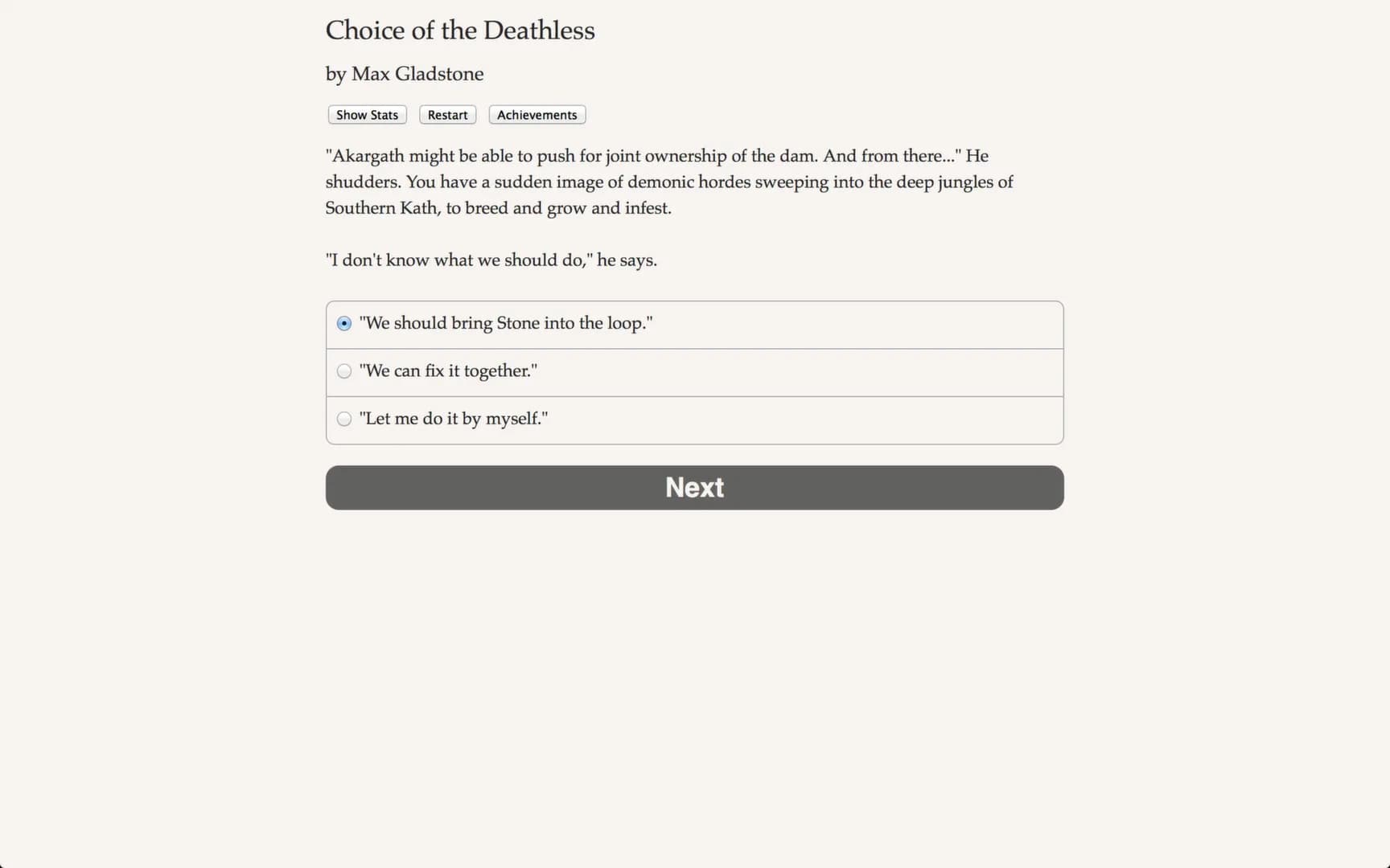 Choice of the Deathless görsel 4