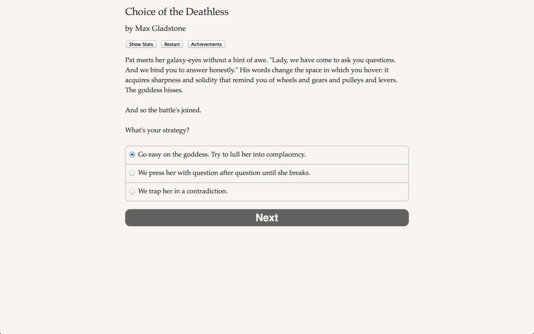 Choice of the Deathless görsel 5