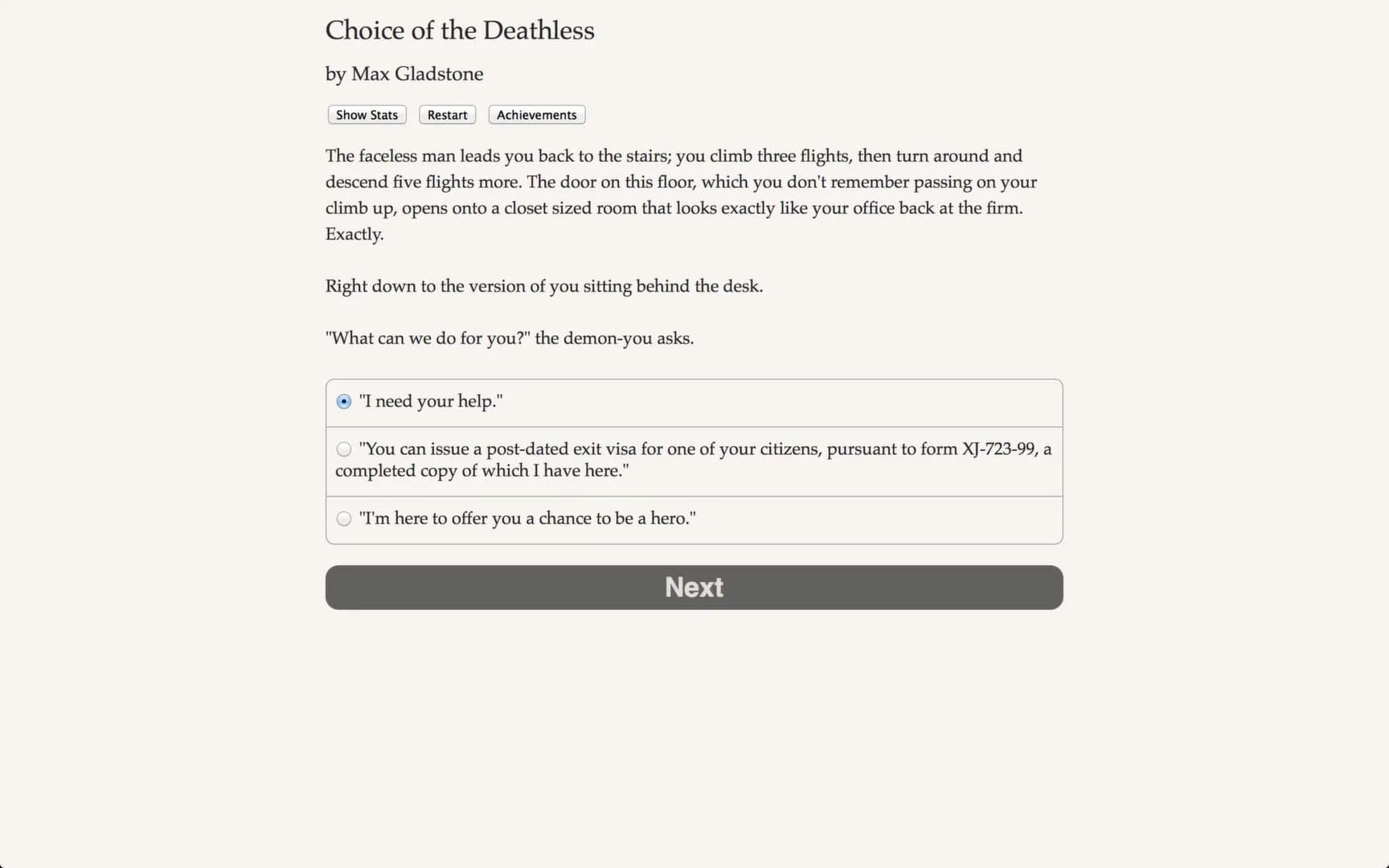 Choice of the Deathless görsel 6